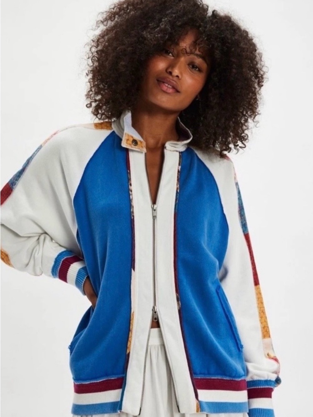 NWOT We The Free Zen Cardigan~ Blue Combo